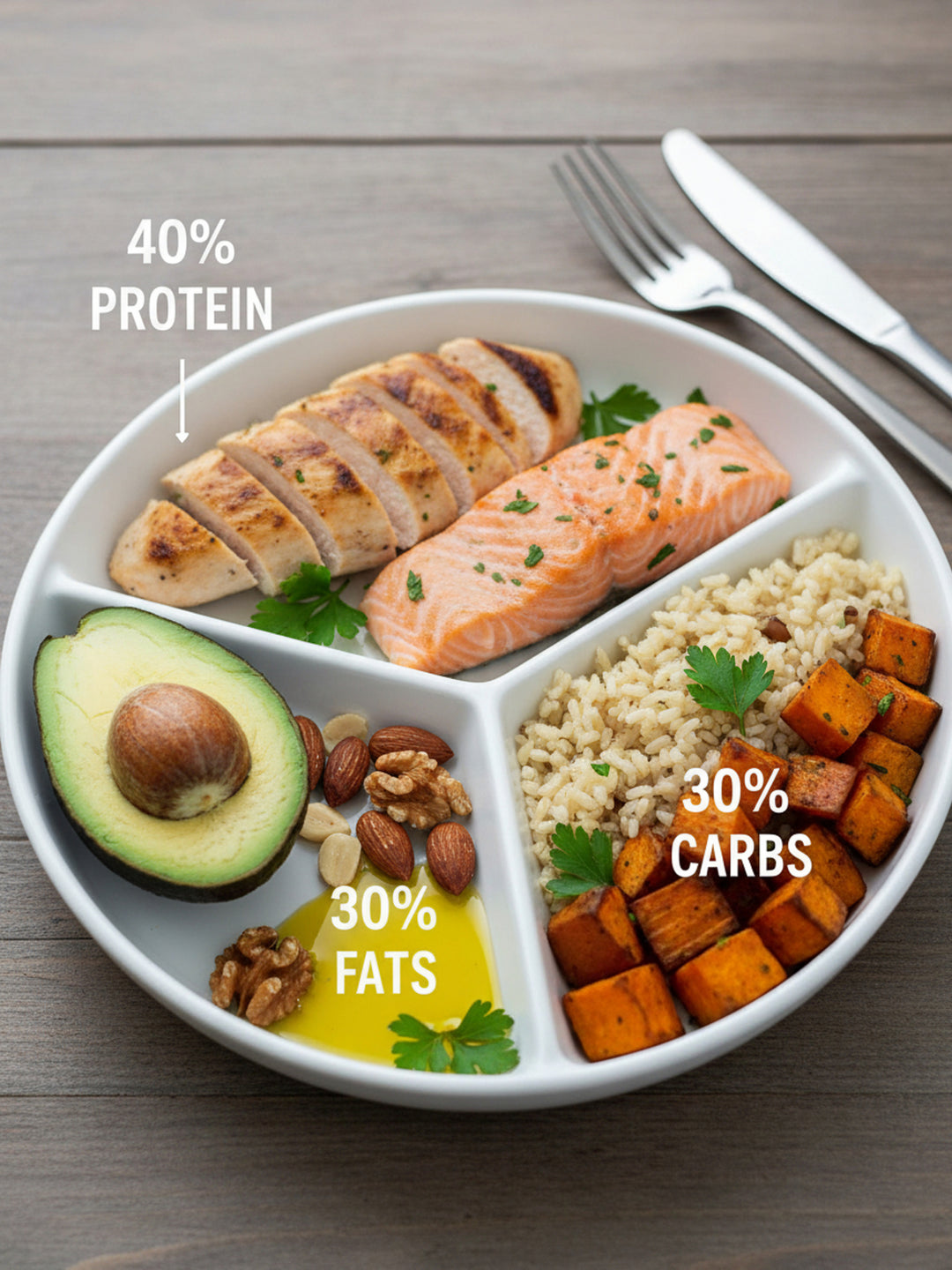 High Protein Meals - 3 Meals per day
